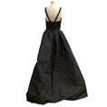 Load image into Gallery viewer, Carolina Herrera Black Two-Piece Satin Gown / Formal Dress
