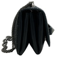 Load image into Gallery viewer, Valentino Black Crystal Rock Stud Va Va Voom Shoulder Bag
