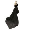 Load image into Gallery viewer, Carolina Herrera Black High-Low Satin Gown / Formal Dress
