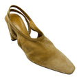 Load image into Gallery viewer, The Row Natural Beige Camil Suede Slingback Pumps
