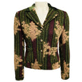 Load image into Gallery viewer, Etro Beige / Olive Green / Purple Multi Embroidered Tweed Jacket
