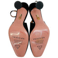 Load image into Gallery viewer, Aquazzura Black Suede Amore 95 Slingback Pumps
