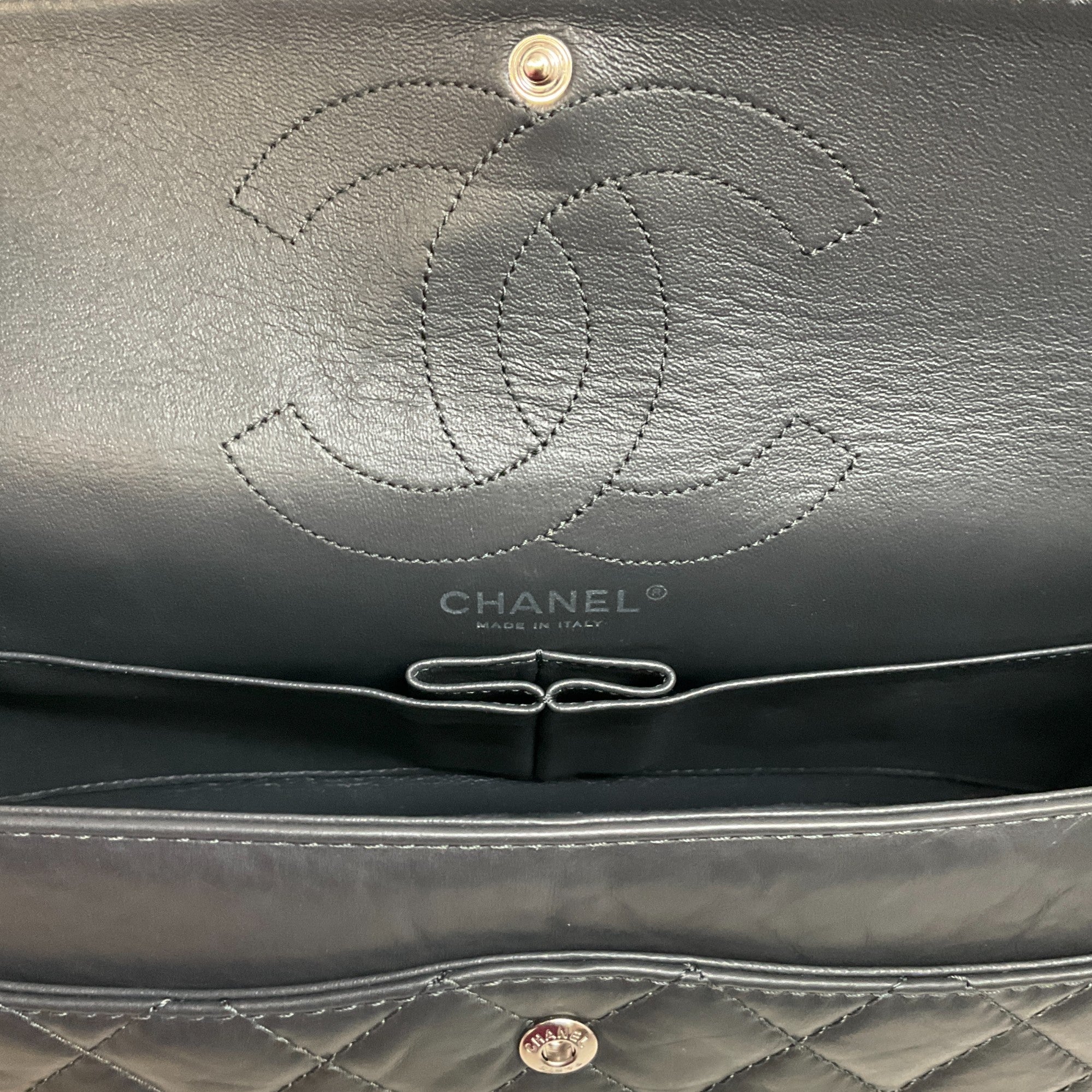 Chanel Grey Aged Calfskin Reissue 2.55 Shoulder Bag