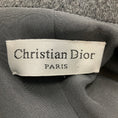 Load image into Gallery viewer, Christian Dior Charcoal Grey Double Breasted Cashmere Coat

