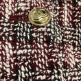 Load image into Gallery viewer, Chanel Burgundy Multi Tweed Midi Skirt
