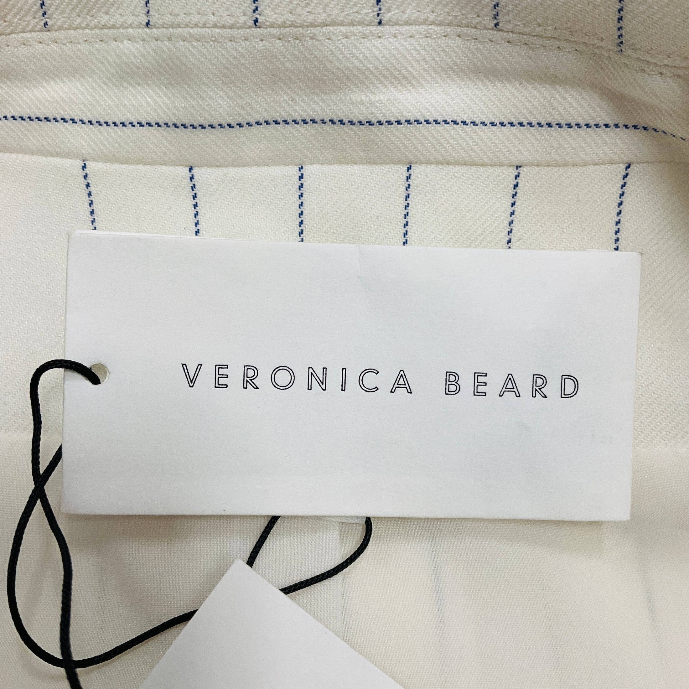 Veronica Beard Off-White / Blue Apollo Jacket