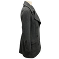 Load image into Gallery viewer, Christian Dior Charcoal Grey Double Breasted Cashmere Coat
