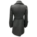 Load image into Gallery viewer, Christian Dior Charcoal Grey Double Breasted Cashmere Coat
