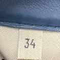 Load image into Gallery viewer, Hermes Blue Calfskin Leather Shorts
