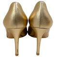 Load image into Gallery viewer, Gianvito Rossi Mekong Gold Leather Gianvito 85 Pumps
