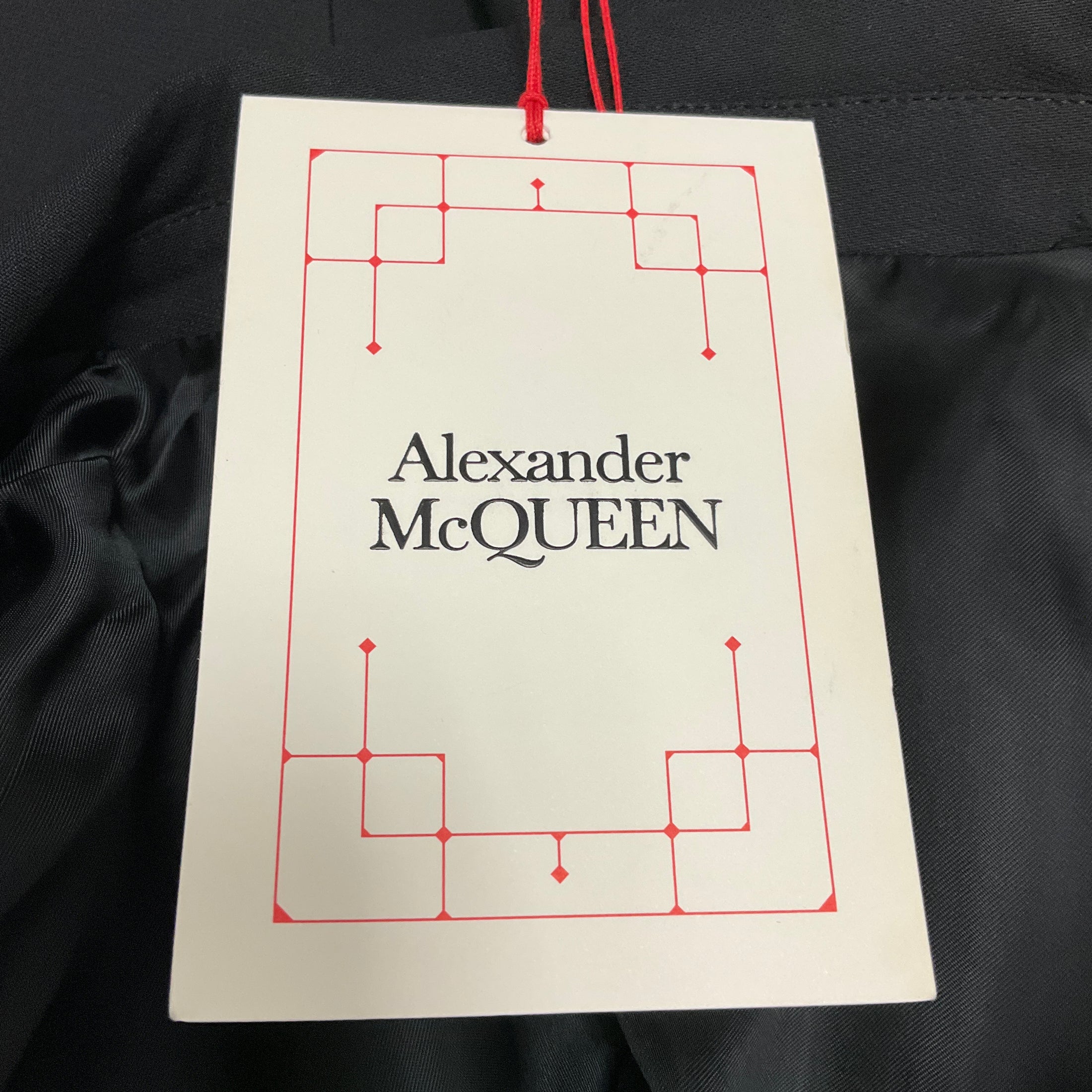 Alexander McQueen Black / Pink / Red Multi Rose Embroidered Blazer Jacket