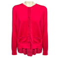 Load image into Gallery viewer, Moncler Fuchsia Pink Maglia Tricot Cardigan Sweater

