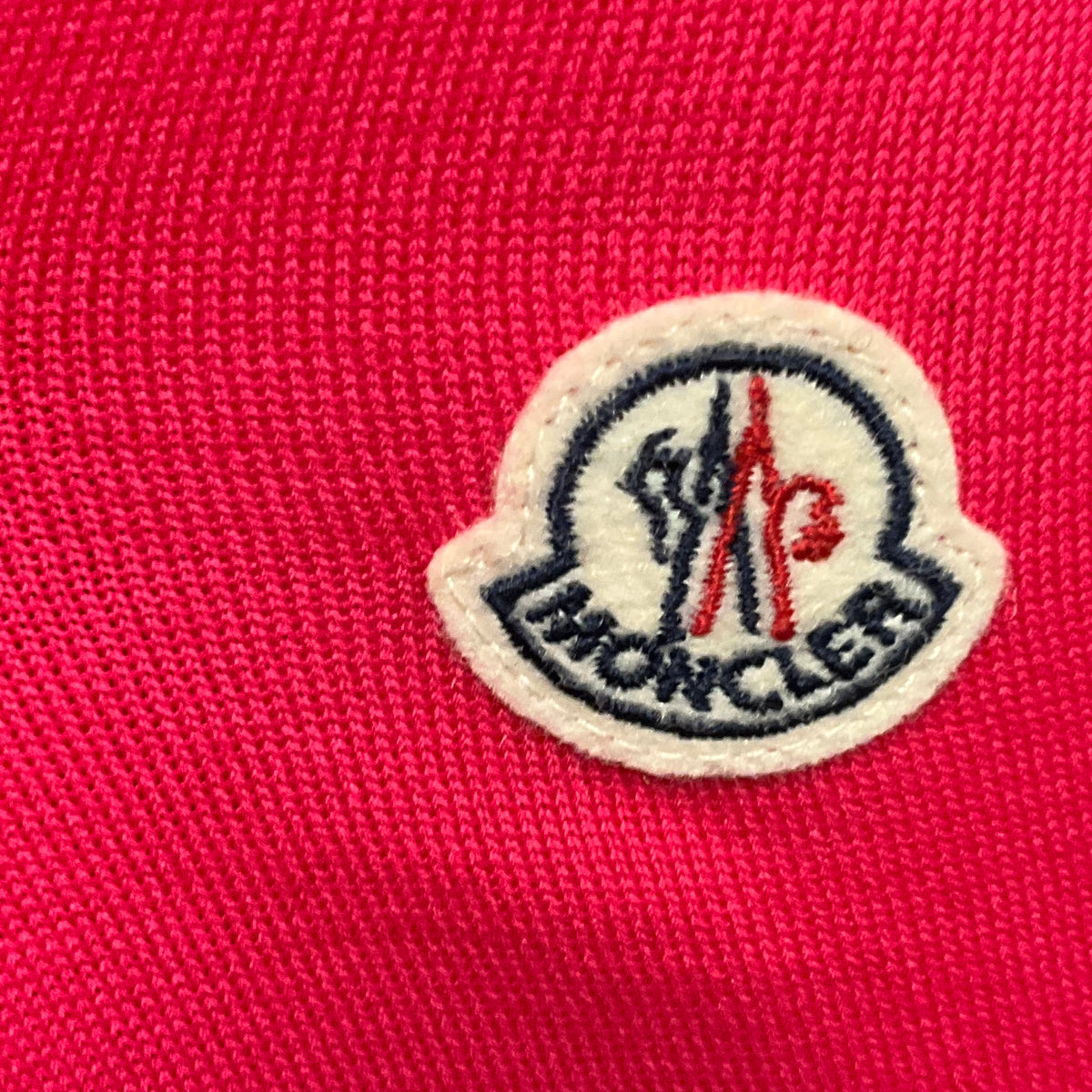 Moncler Fuchsia Pink Maglia Tricot Cardigan Sweater
