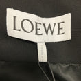 Load image into Gallery viewer, Loewe Black Asymmetric Single Button Tailored Stretch Viscose Blazer Jacket
