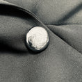 Load image into Gallery viewer, Loewe Black Asymmetric Single Button Tailored Stretch Viscose Blazer Jacket
