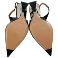 Load image into Gallery viewer, Paris Texas Black / Silver Nina Slingback Wedge Pumps
