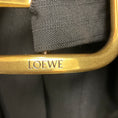 Load image into Gallery viewer, Loewe Black Buckle Detailed Gathered Midi Dress
