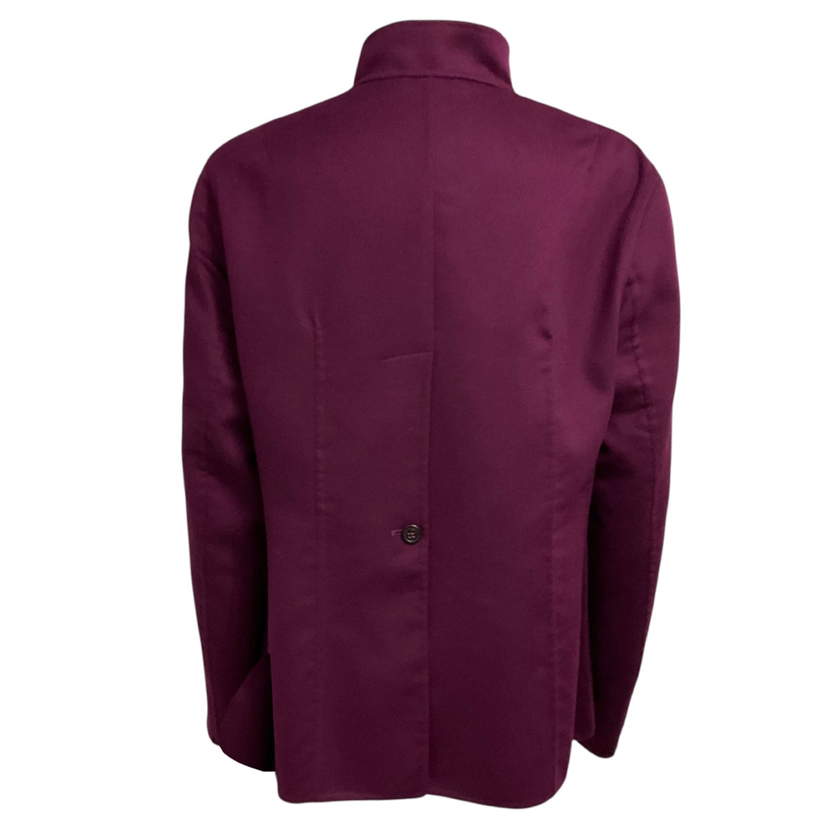 Jil Sander Purple Three Button Cashmere Blazer