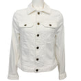 Load image into Gallery viewer, Zadig & Voltaire White Kioky Denim Jacket with Strass Skull

