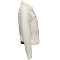 Load image into Gallery viewer, Zadig & Voltaire White Kioky Denim Jacket with Strass Skull
