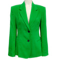 Load image into Gallery viewer, Frame Green Linen The Femme Blazer

