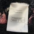 Load image into Gallery viewer, Chanel Black / White / Pink 2023 Fuzzy Cashmere Knit Pullover Sweater
