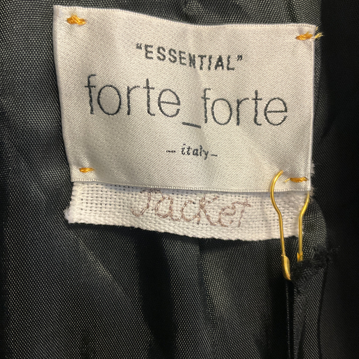 forte_forte Midnight Velvet Corduroy Classic Essential Blazer Jacket