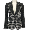 Load image into Gallery viewer, St. John Black / White Tweed Knit Blazer

