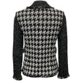 Load image into Gallery viewer, St. John Black / White Tweed Knit Blazer
