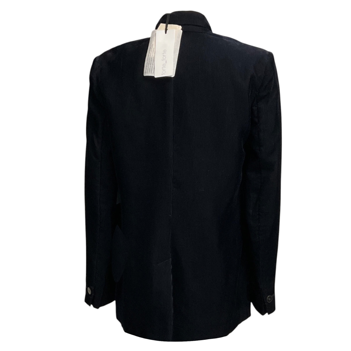 forte_forte Midnight Velvet Corduroy Classic Essential Blazer Jacket