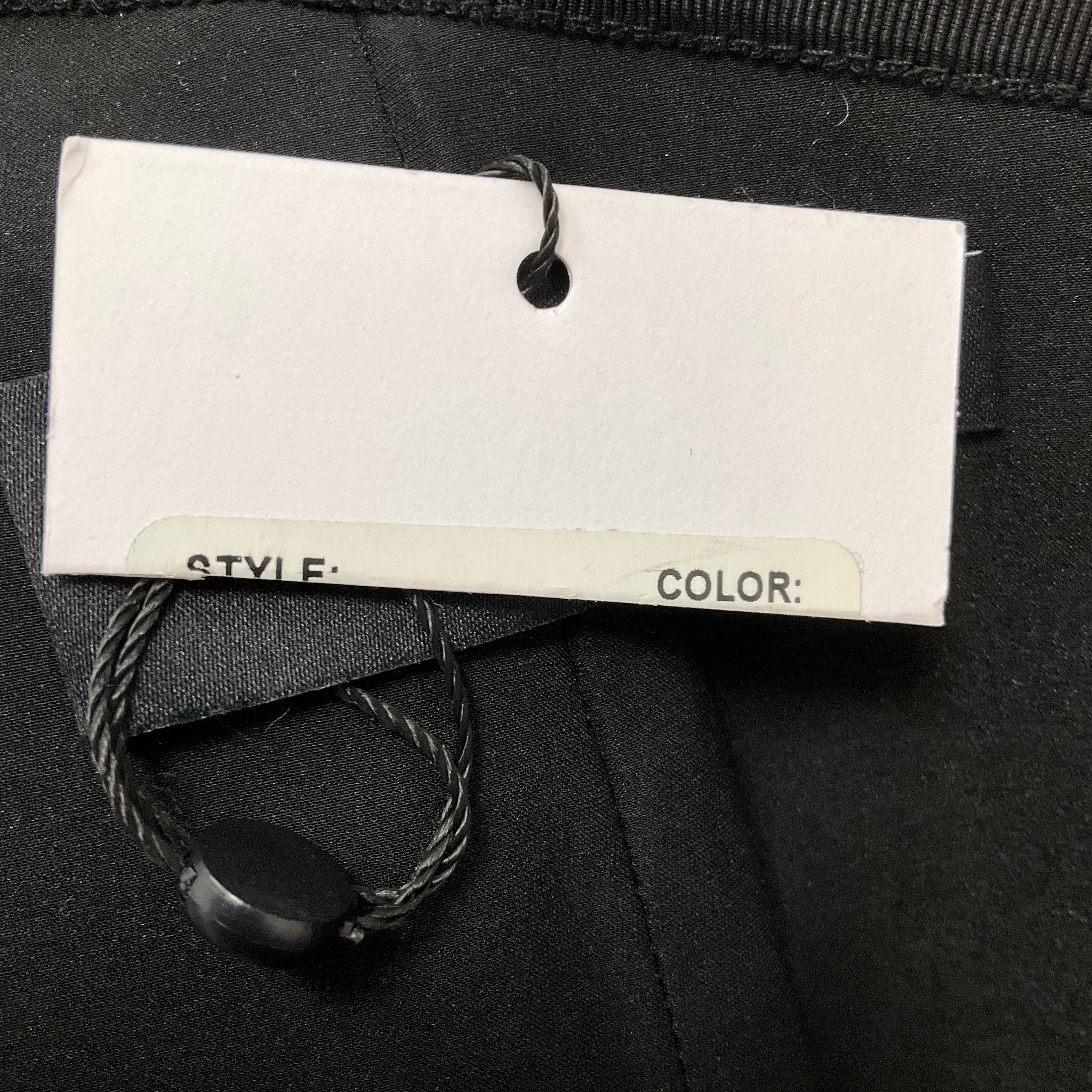 Brandon Maxwell Black One Shoulder Nappa Lamb Leather Top