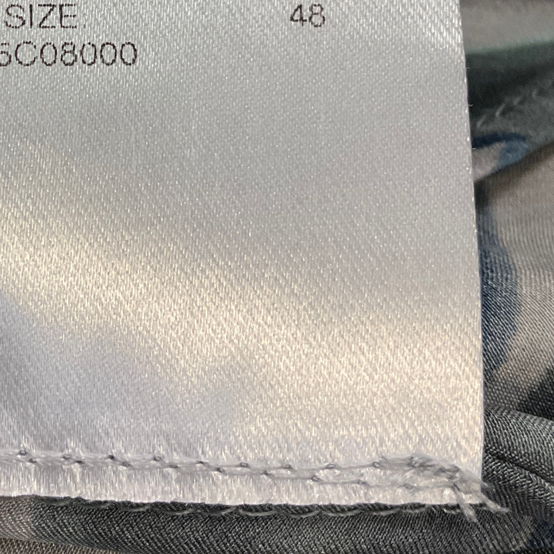 Kiton Grey / Green / Blue Printed Long Sleeved Silk Maxi Dress