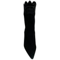 Load image into Gallery viewer, Arteana Black Suede Eyelet Ankle Boots
