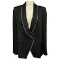 Load image into Gallery viewer, Veronica Beard Black Jagger Dickey Jacket
