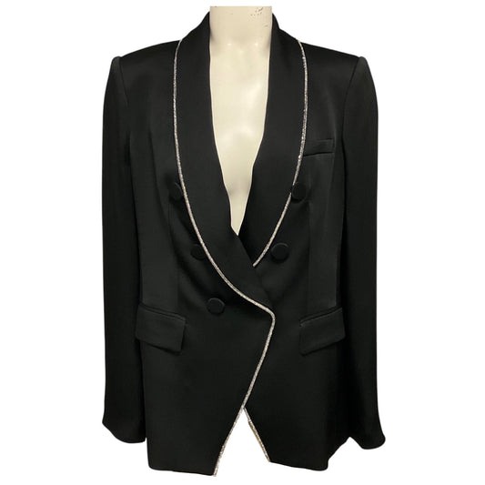Veronica Beard Black Jagger Dickey Jacket