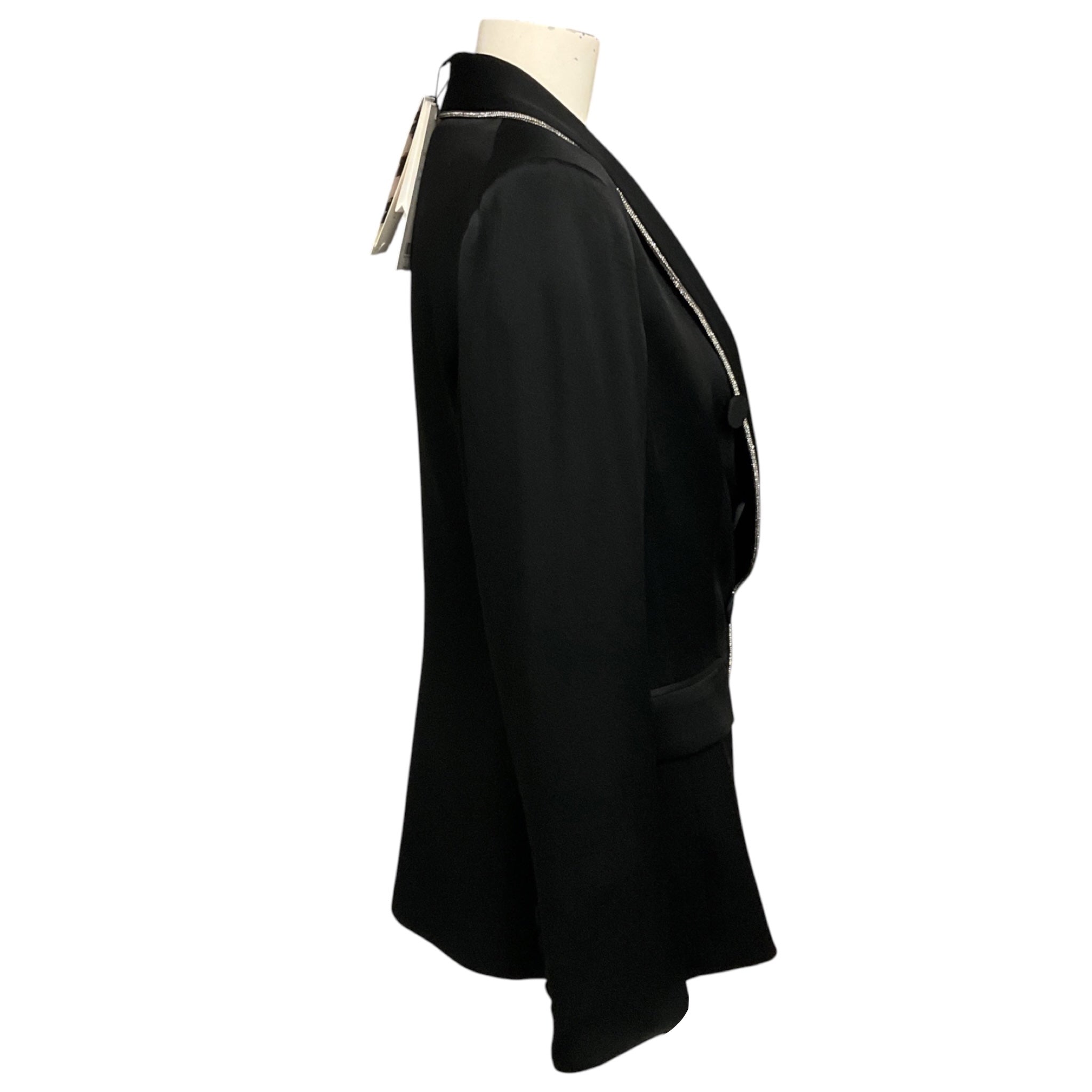 Veronica Beard Black Jagger Dickey Jacket