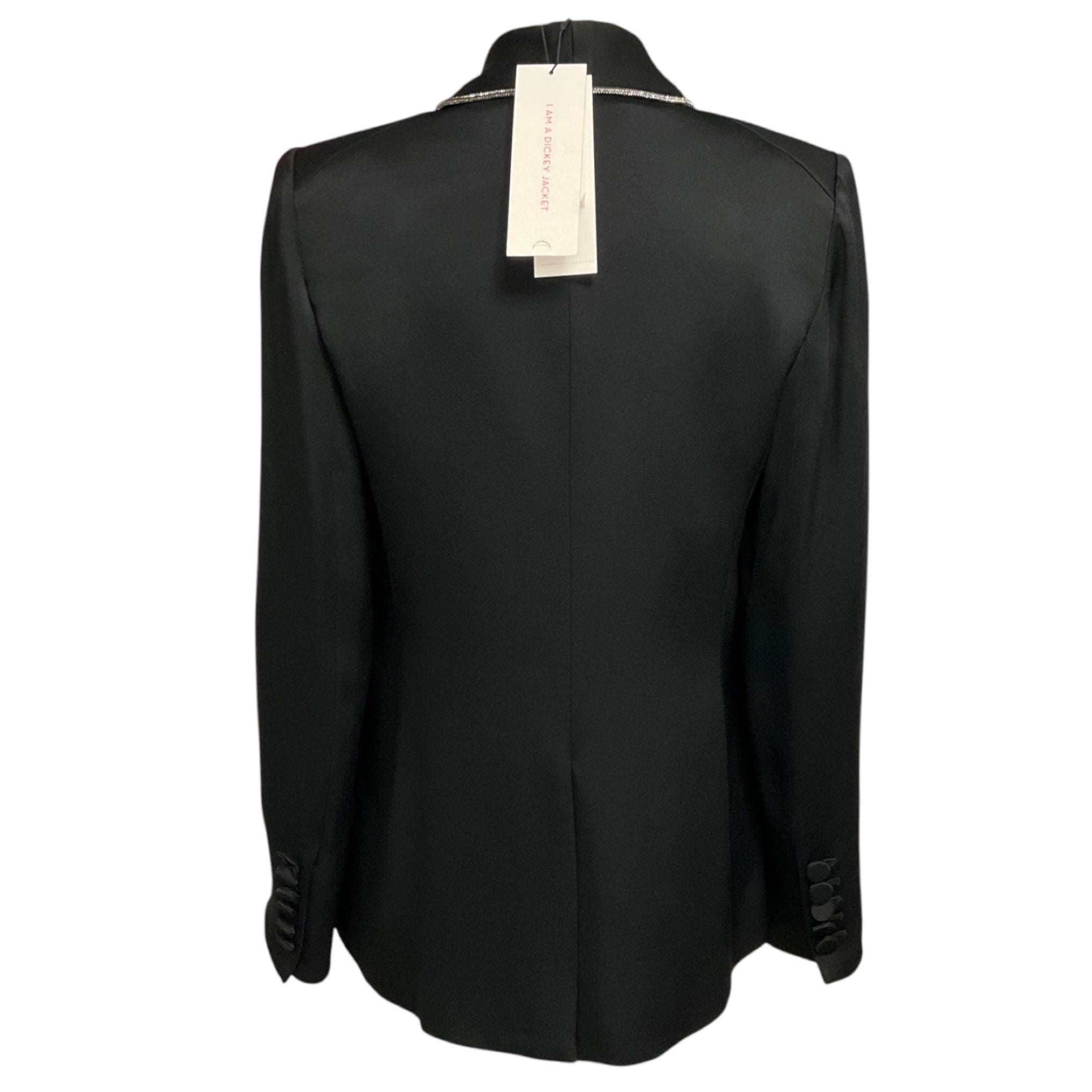 Veronica Beard Black Jagger Dickey Jacket