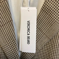 Load image into Gallery viewer, Veronica Beard Ecru / Ochre Battista Plaid Dickey Jacket

