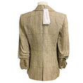 Load image into Gallery viewer, Veronica Beard Ecru / Ochre Battista Plaid Dickey Jacket
