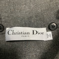 Load image into Gallery viewer, Christian Dior Grey / Black Bee Embroidered Cotton Twill Jacket
