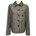 Load image into Gallery viewer, Christian Dior Grey / Black Bee Embroidered Cotton Twill Jacket
