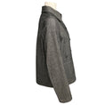 Load image into Gallery viewer, Christian Dior Grey / Black Bee Embroidered Cotton Twill Jacket
