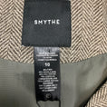 Load image into Gallery viewer, Smythe Mushroom Herringbone Three Button Blazer
