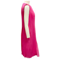 Load image into Gallery viewer, Akris Hot Pink Pleated Silk Chiffon Dress

