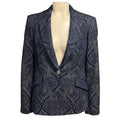 Load image into Gallery viewer, Etro Dark Blue Denim Jacquard Jacket
