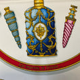 Load image into Gallery viewer, Hermes Navy Blue / White / Red Qu' Importe le Flacon Print Square Silk Twill Scarf
