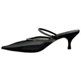 Load image into Gallery viewer, Casadei Black Mesh Mimi Mules with Crystals
