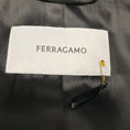 Load image into Gallery viewer, Ferragamo Grey Multi Houndstooth Wool Blazer Jacket
