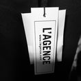 Load image into Gallery viewer, L'Agence Matte Black Kenzie Double Breasted Sequin Blazer
