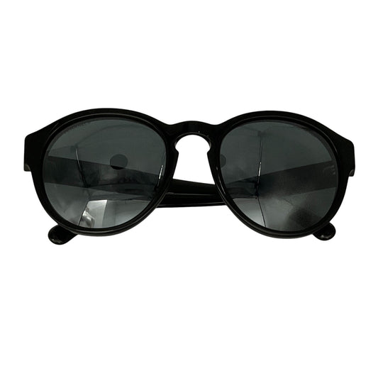 Chanel Black Round CC Cocomark Sunglasses